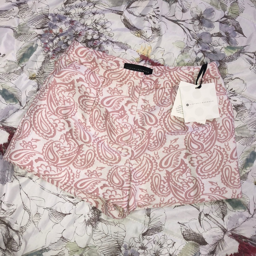 Victoria Beckham for Target paisley shorts